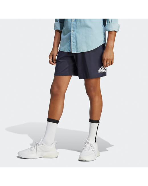Adidas Шорты для сине-белые-AA35 размер L