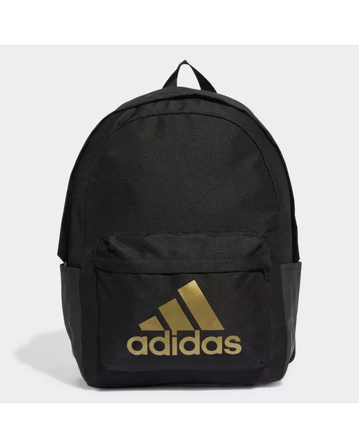 Adidas Рюкзак унисекс размер NS чёрно-жёлтый-095A