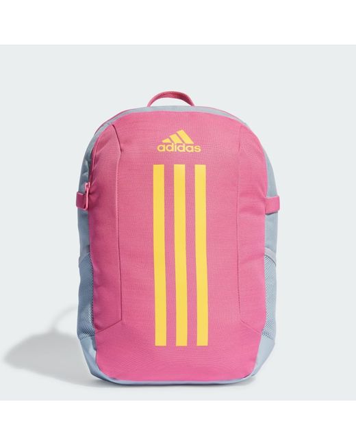 Adidas Рюкзак унисекс размер NS серо-розово-жёлтый-AEWP