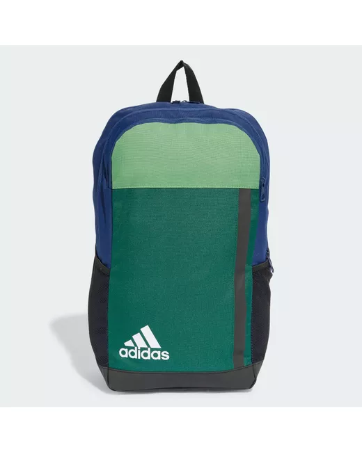 Adidas Рюкзак унисекс размер NS сине-зелёно-чёрный-043A