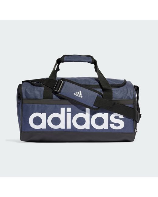 Adidas Сумка для спортивная размер NS тёмно-сине-чёрно-белая-AEDS