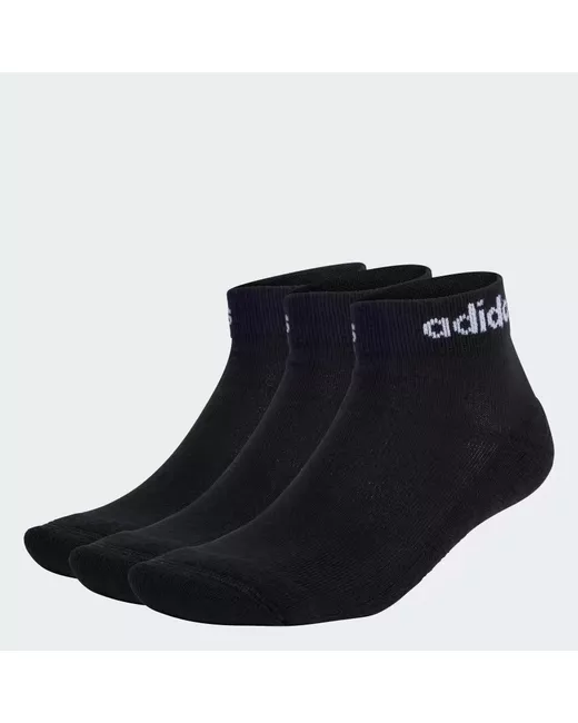 Adidas Набор носков для из 3х пар размер L черно-белые-095A