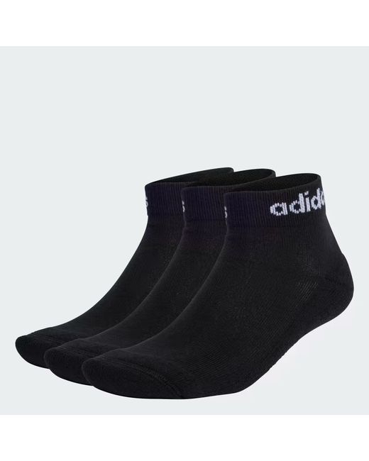 Adidas Набор носков для из 3х пар размер S черно-белые-095A