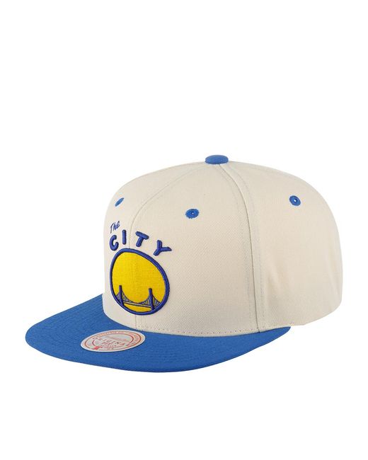 Mitchell&Ness Бейсболка унисекс MITCHELL NESS 6HSSLD21077-SFWOFWH бело-синяя