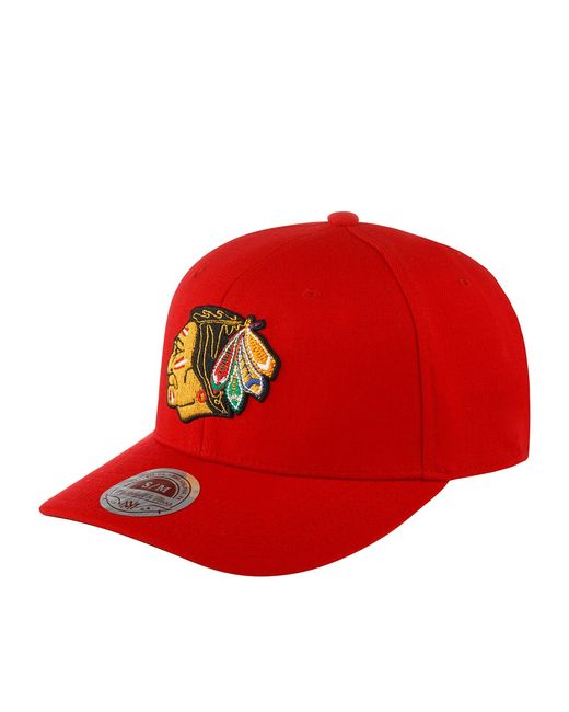 Mitchell&Ness Бейсболка унисекс MITCHELL NESS MN-NHL-EU127-CHIBLA-RED р