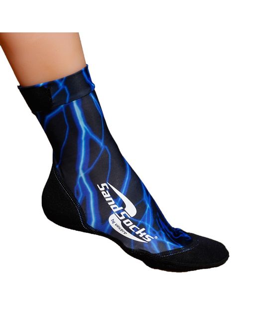 Vincere SAND SOCKS BLUE LIGHTNING Носки для пляжного волейбола Черный S