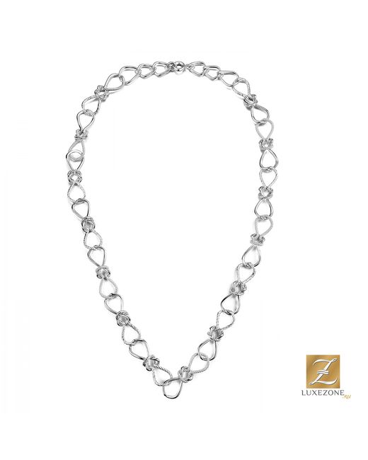 Pianegonda Ожерелье-цепь из серебра 75 см