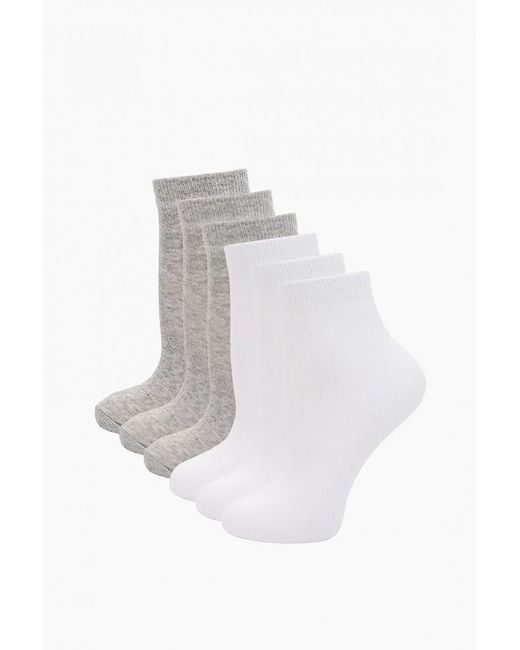Baon Комплект носков женских серых 35-37