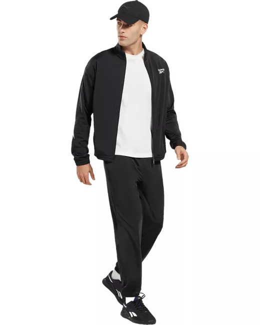 Reebok Спортивные брюки Ri Vector Knit Trackpant черные M