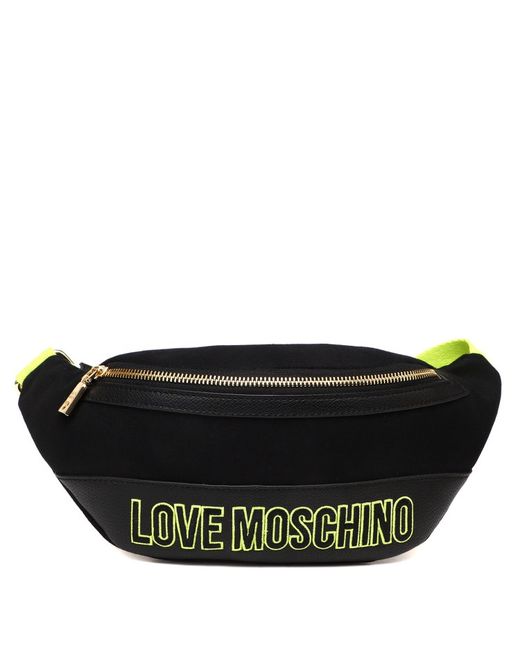 Love Moschino Поясная сумка черная
