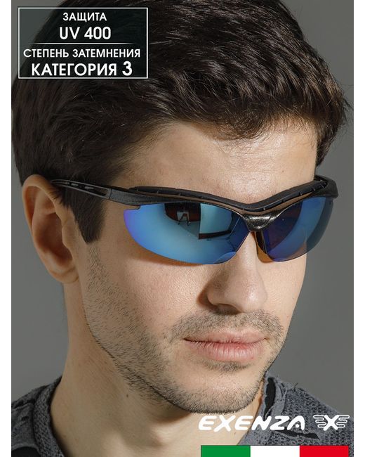 Exenza Спортивные солнцезащитные очки 4x4 синие