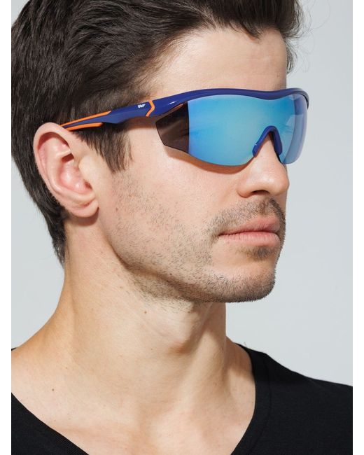 Exenza Спортивные солнцезащитные очки Destro синие/оранжевые