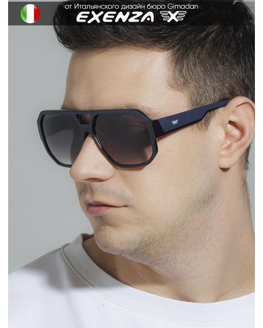 Exenza Солнцезащитные очки Bologna синие