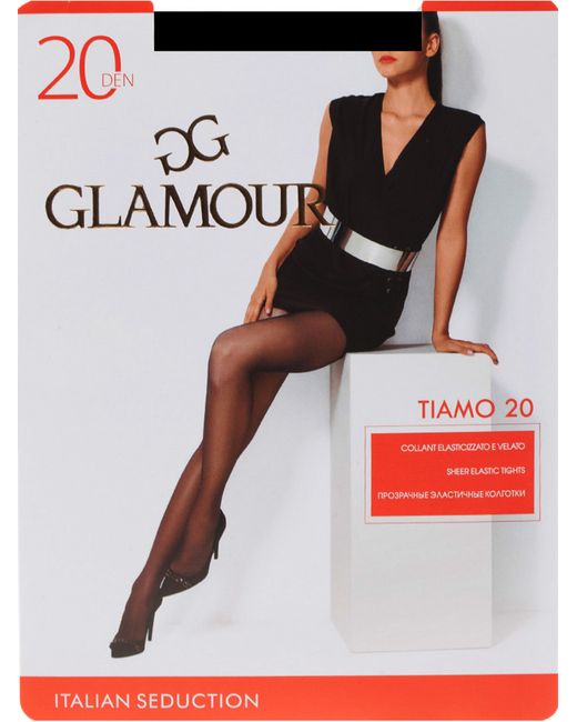 Glamour Колготки 61957-10 черные 2