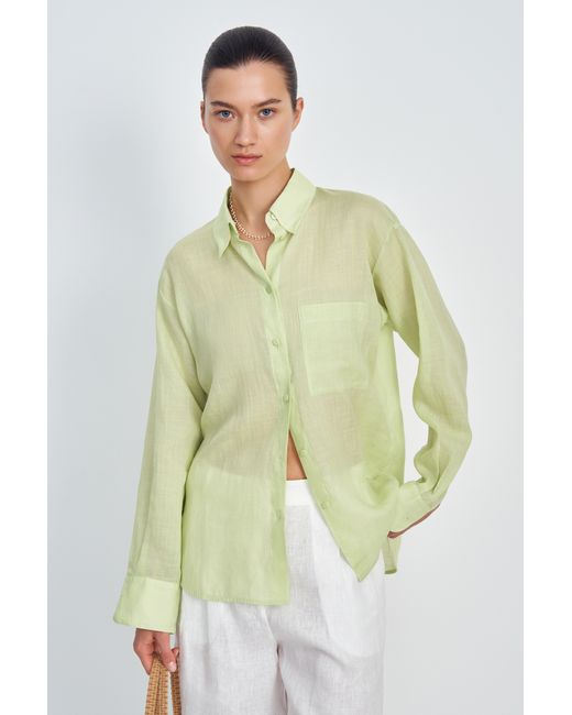Finn Flare Рубашка зеленая