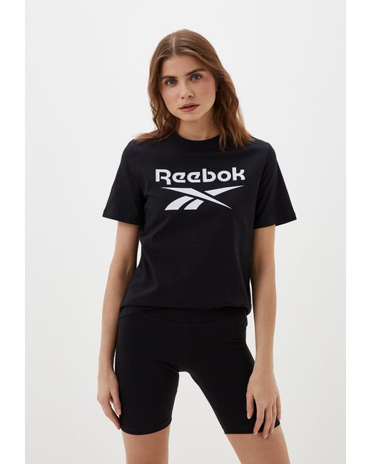 Reebok Футболка Identity Big Logo T-shirt черная