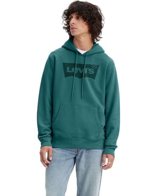 Levi's® Худи Standard Graphic Hoodie зеленое S