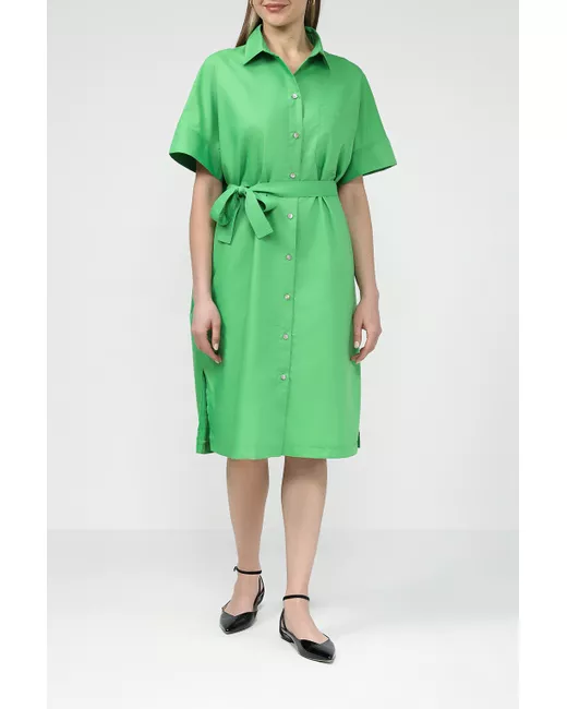 Bellucci Платье BL24045473CD зеленое S