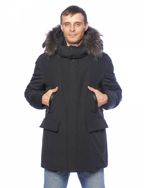 Clasna Зимняя куртка 3577 черная 46 RU