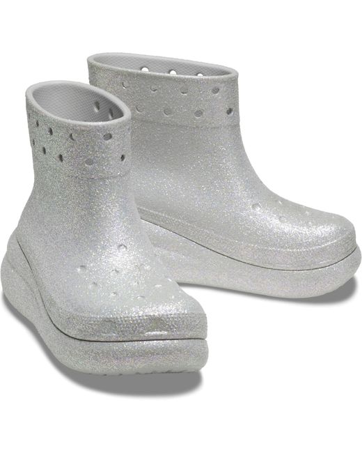 Crocs Резиновые полусапоги унисекс Classic Crush Glitter Boot Atm
