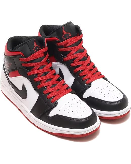 Nike Кеды Air Jordan 1 Mid черные