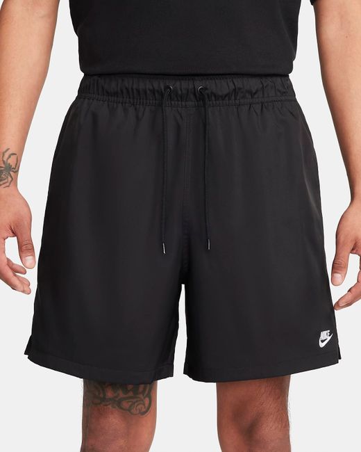 Nike Спортивные шорты NK CLUB FLOW SHORT черные