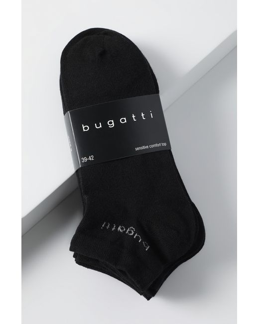 Bugatti Комплект носков мужских черных