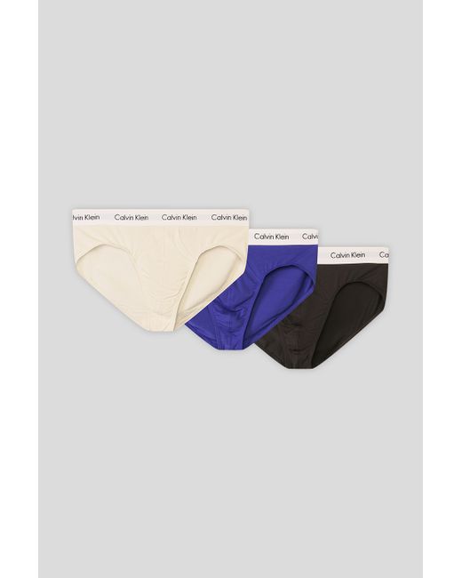 Calvin Klein Комплект трусов мужских разноцветных