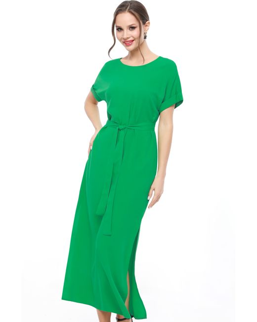 DSTrend Платье 0230 зеленое 46 RU