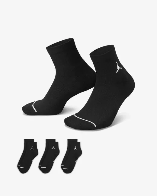 Nike Комплект носков унисекс Jordan черных