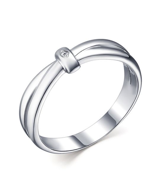 Vg Кольцо из серебра р. 101958-601-0019 бриллиант