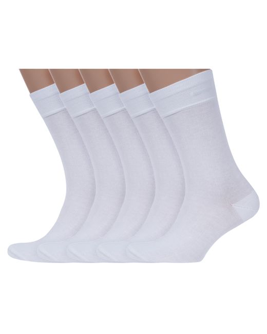 Lorenzline Комплект носков мужских 5-Н2 белых 29