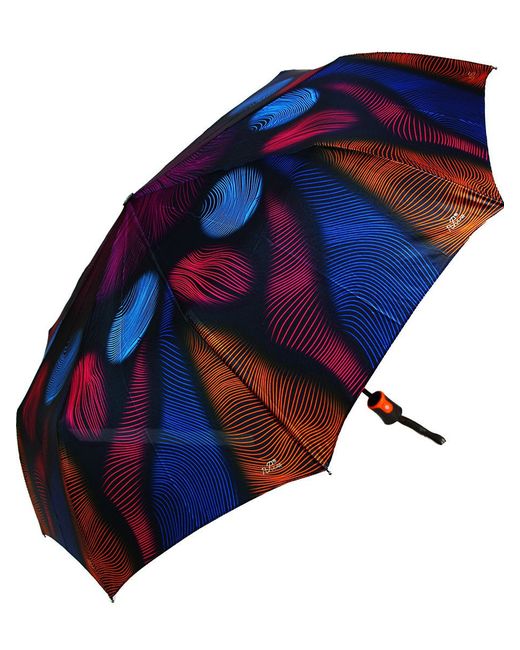 Popular umbrella Зонт 1801 малиновый бирюзовый