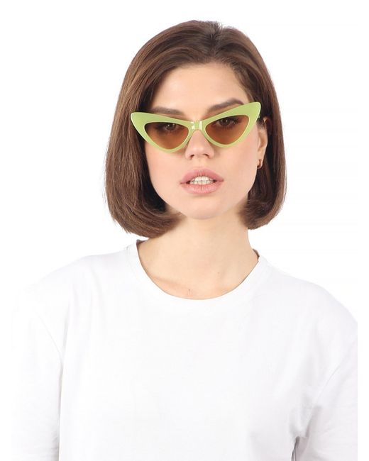 Pretty Mania Солнцезащитные очки DD055 бежевые
