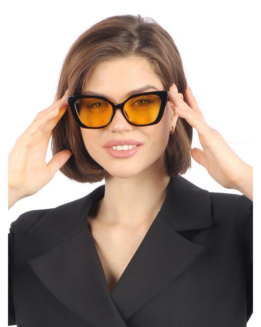 Pretty Mania Солнцезащитные очки DD078 желтые