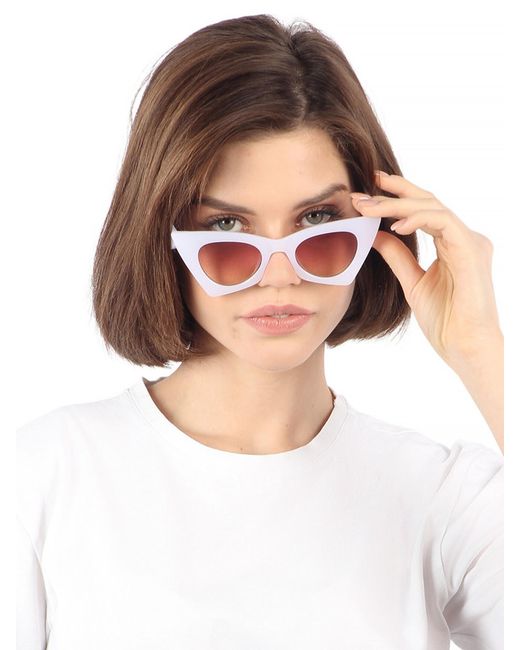 Pretty Mania Солнцезащитные очки DD093 розовые