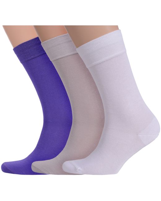 Lorenzline Комплект носков мужских 3-К1 разноцветных 25