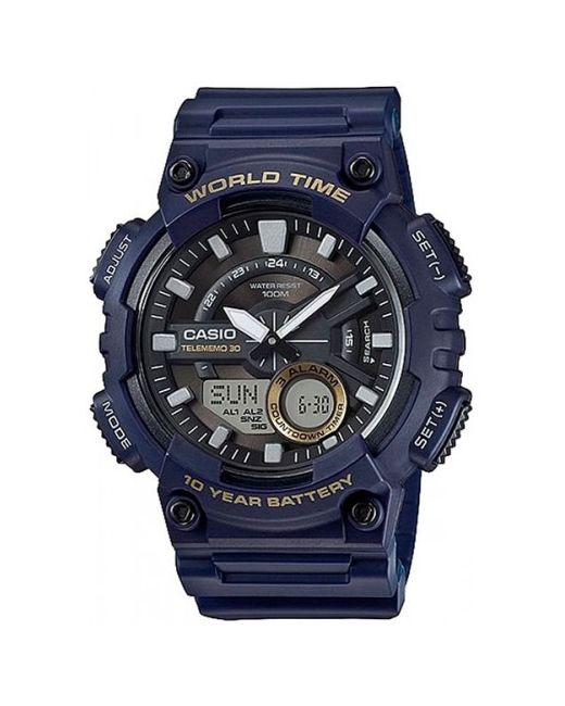 Casio Наручные часы AEQ-110W-1A2 синие