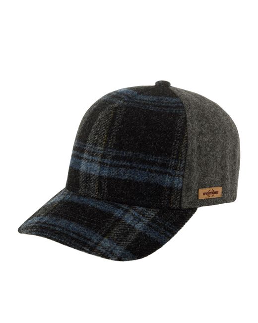 Stetson Бейсболка унисекс 7760301 TRUCKER CAP SHADOW PLAID синяя