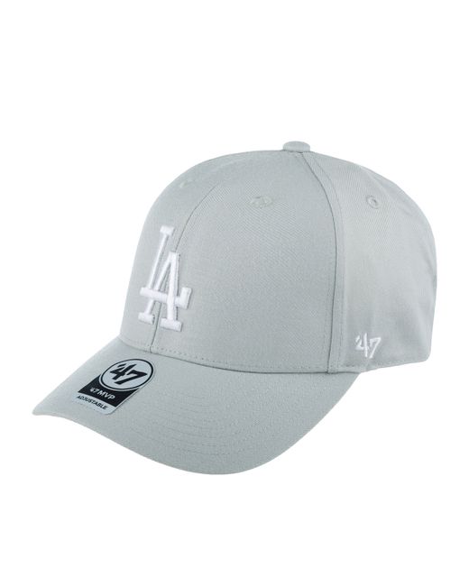 47 Brand Бейсболка унисекс B-MVP12WBV-LG Los Angeles Dodgers MLB светло one