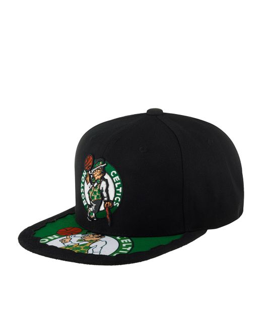 Mitchell&Ness Бейсболка Mitchell Ness HHSS5725-BCEYYPPPBLCK Boston Celtics NBA черная