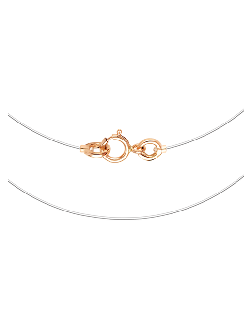Dialvi Jewelry Шнурок из красного золота/лески 35 см 4RL001L631
