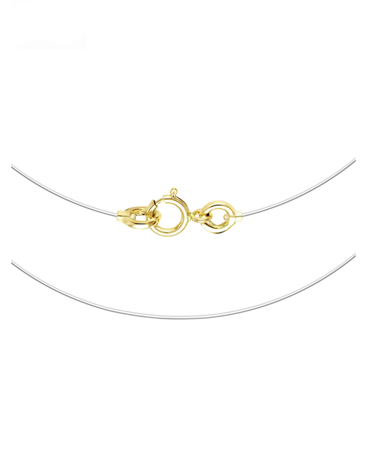 Dialvi Jewelry Шнурок из желтого золота/лески 35 см 4RL001L632