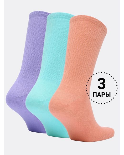 Dzen&Socks Комплект носков унисекс ssp-3-1color разноцветных 3 пары