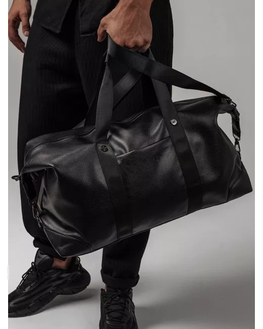 Preference brand Дорожная сумка унисекс PrefBagEco01 черная 34х63х19 см