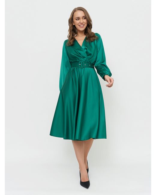 BrandStoff Платье BS20126 зеленое