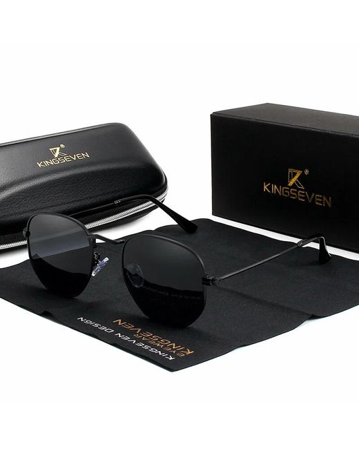 Kingseven Солнцезащитные очки унисекс N7548 черные