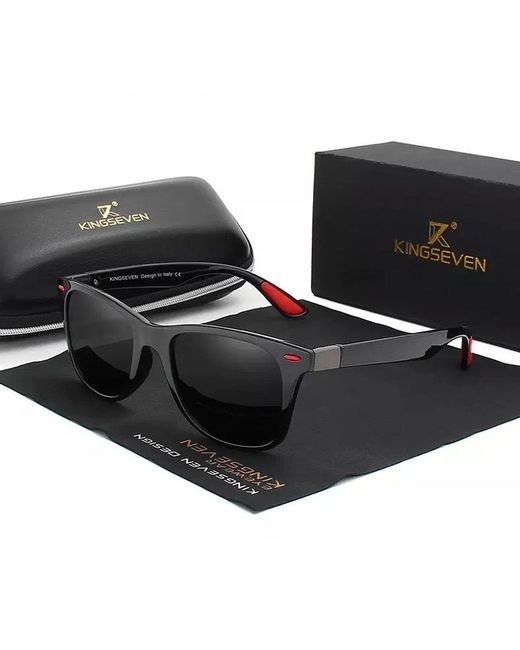 Kingseven Солнцезащитные очки унисекс N7366 черные