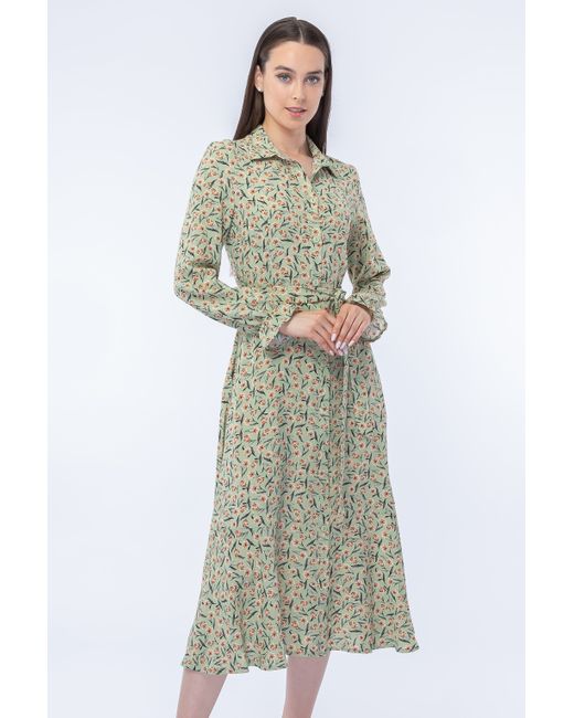 VLАDI Collection Платье 3080-54 зеленое