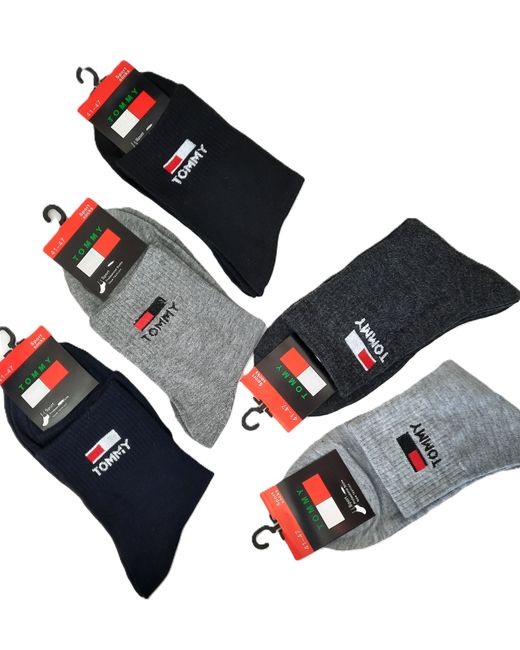 Tommy Hilfiger Комплект носков мужских TH001К разноцветных 5 пар